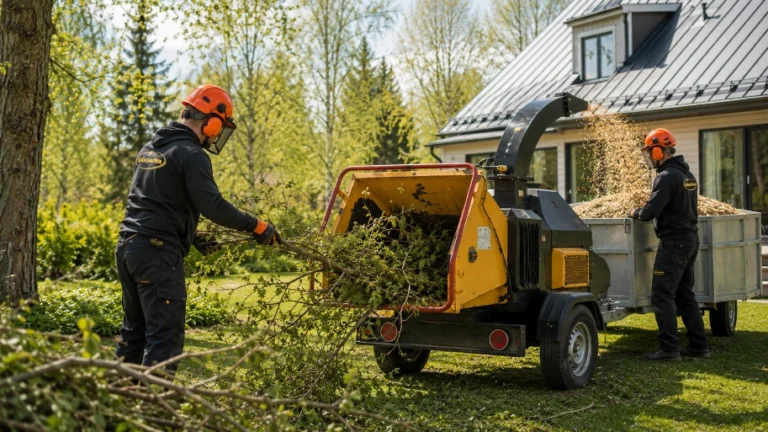 Piharaivaus ja pihatyöt Tampereella